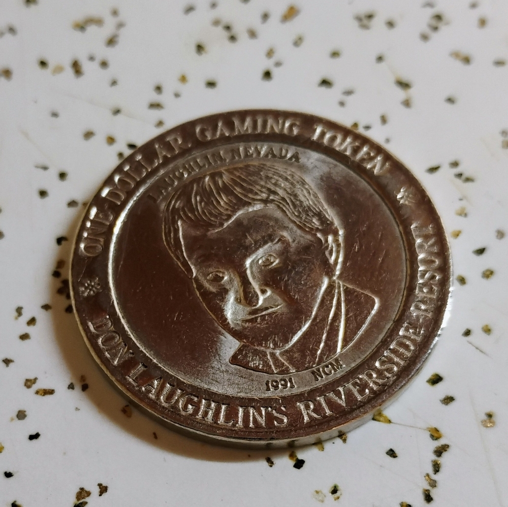 Casino $1 Tokens McLaughlin's 10 Total 1991 - Picture 2 of 3